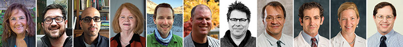 headshots of faculty winners of the Provost's Teaching Innovatin Prize