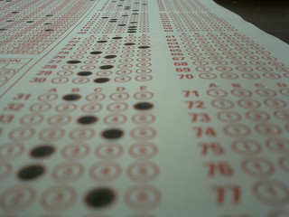 scantron sheet